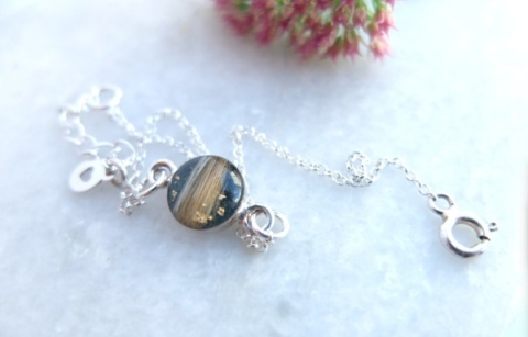 Bransoletka z sierścią pupila – srebro 925, personalizowana pamiątka | Friends Forever Bransoletka z sierścią pupila – srebro 925, personalizowana pamiątka | Friends Forever