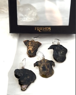 biżuteria z psami ze zdjęcia - biżuteria pamiątkowa