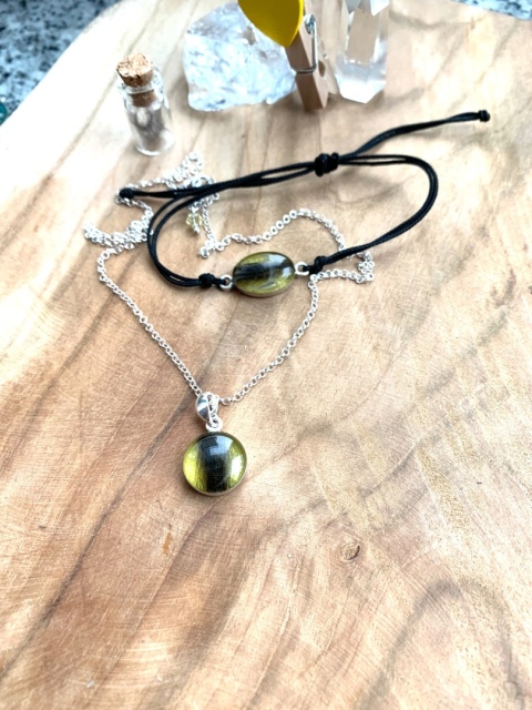 Wisiorek pamiątka z sierścią